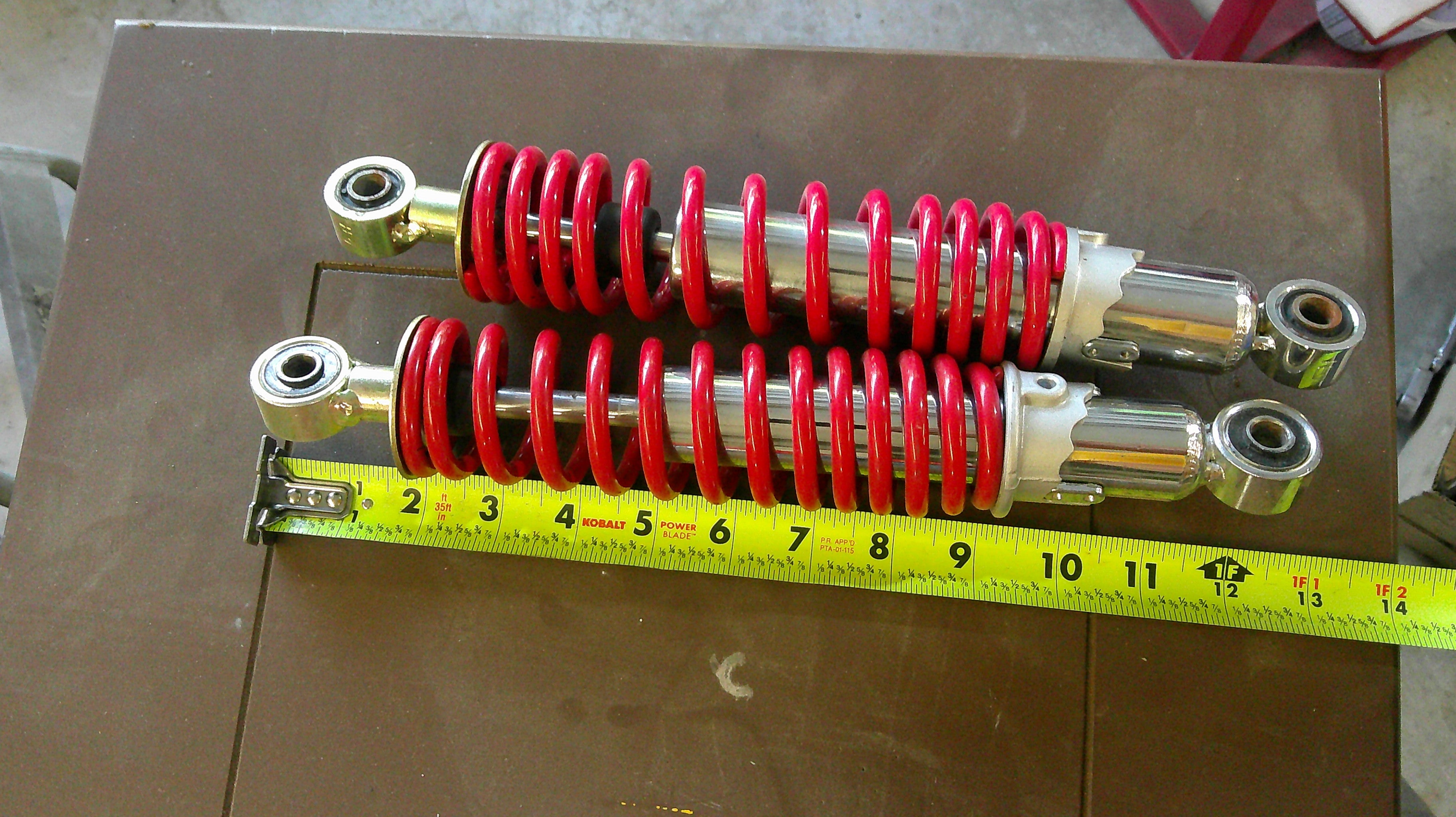 Brand new rear shocks for small bike