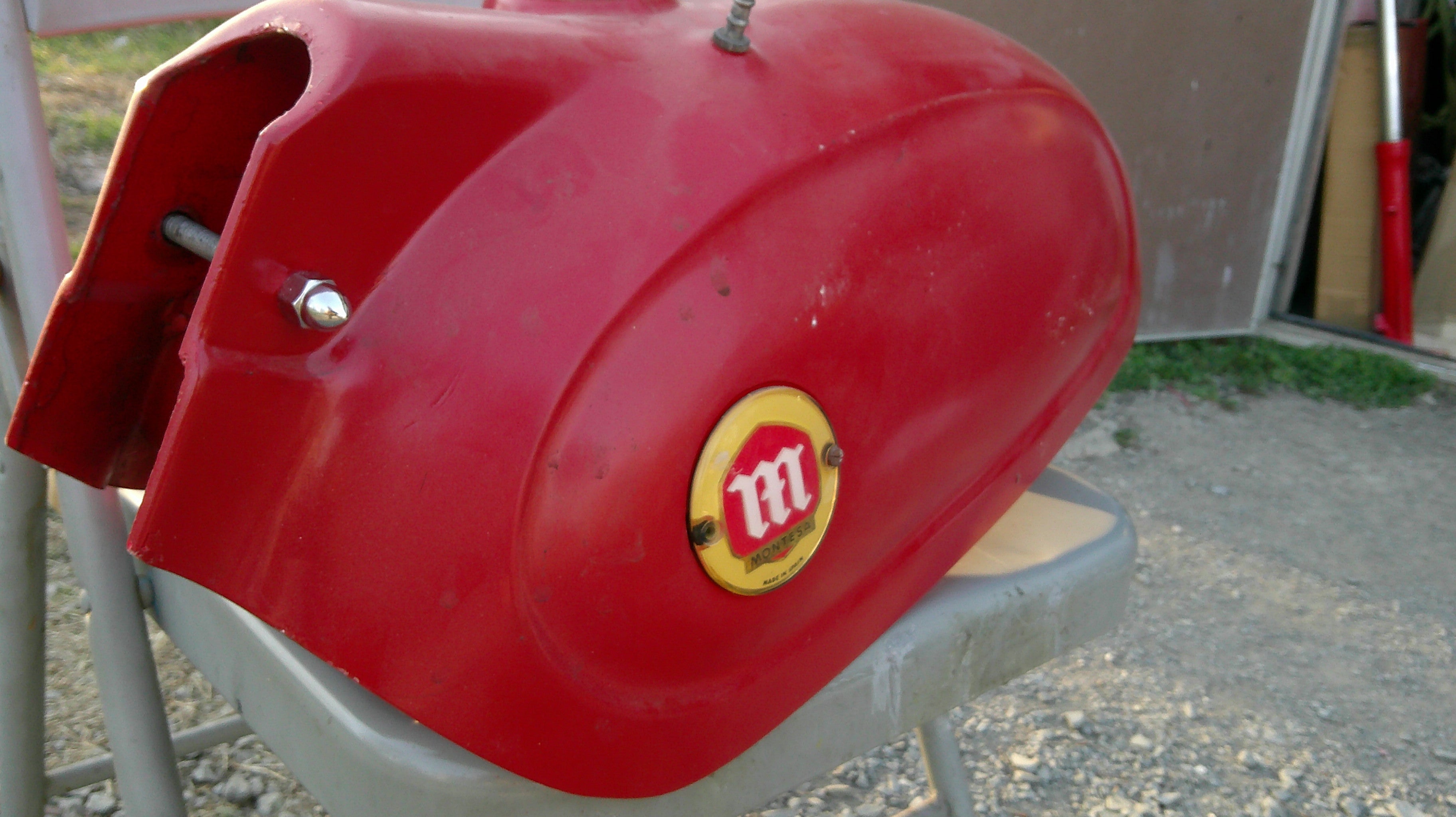 1971 Montesa King Scorpion 250 fuel tank