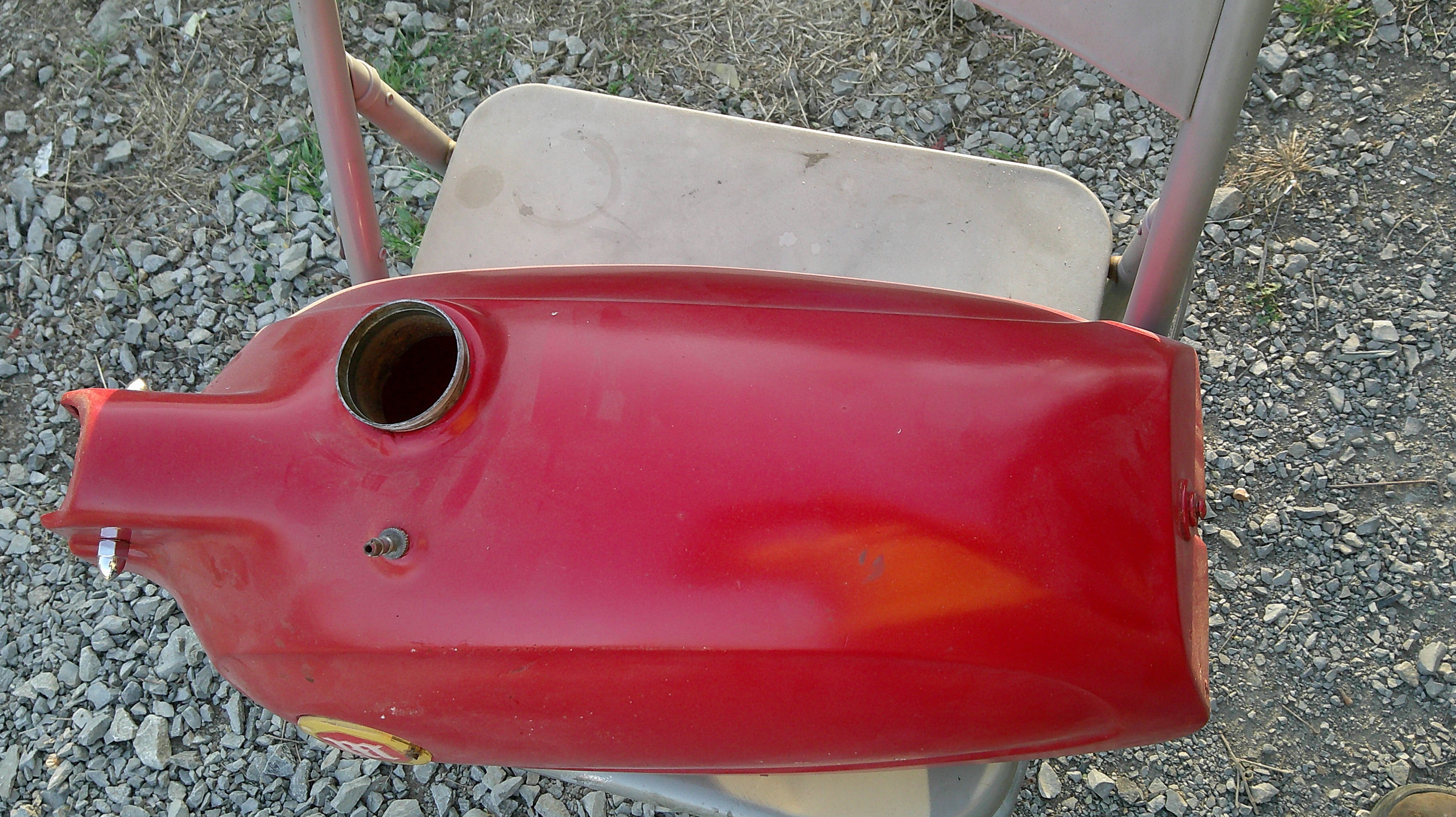 1971 Montesa King Scorpion 250 fuel tank