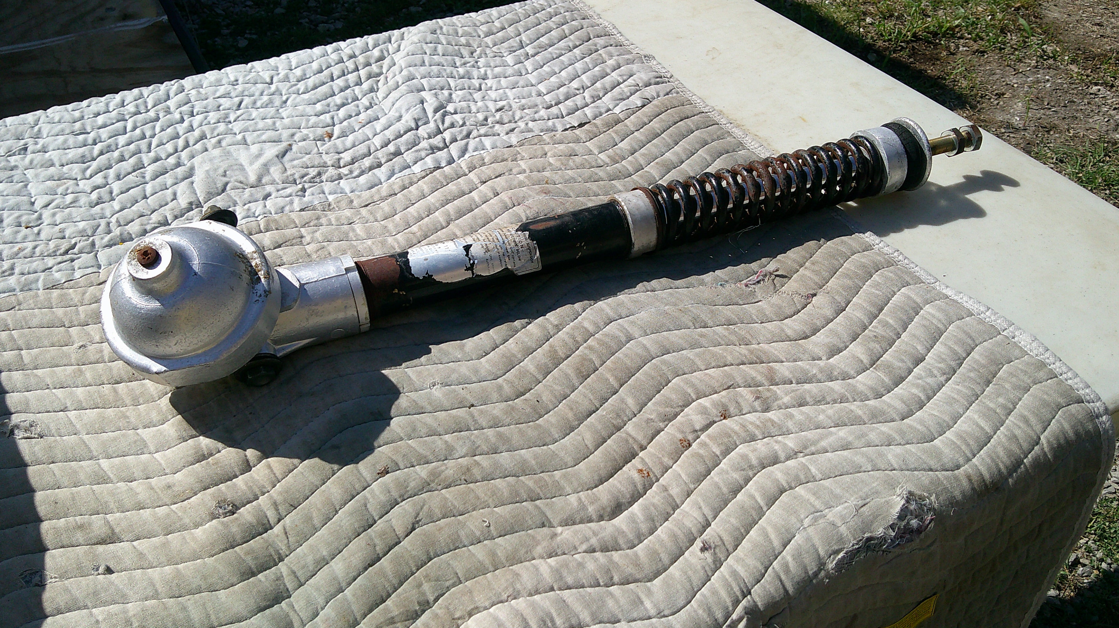 1976 Yamaha YZ125 rear shock