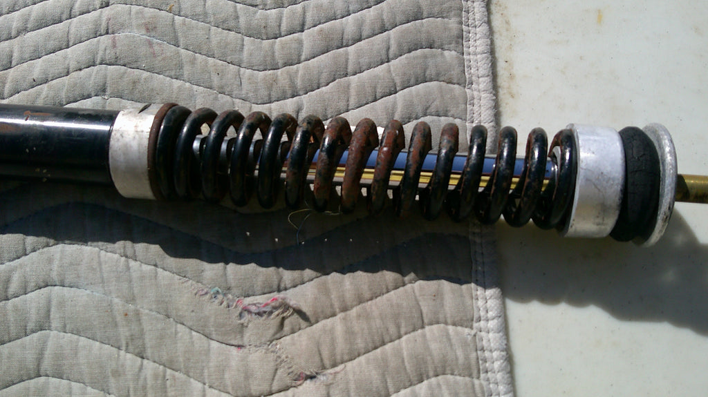 1976 Yamaha YZ125 rear shock