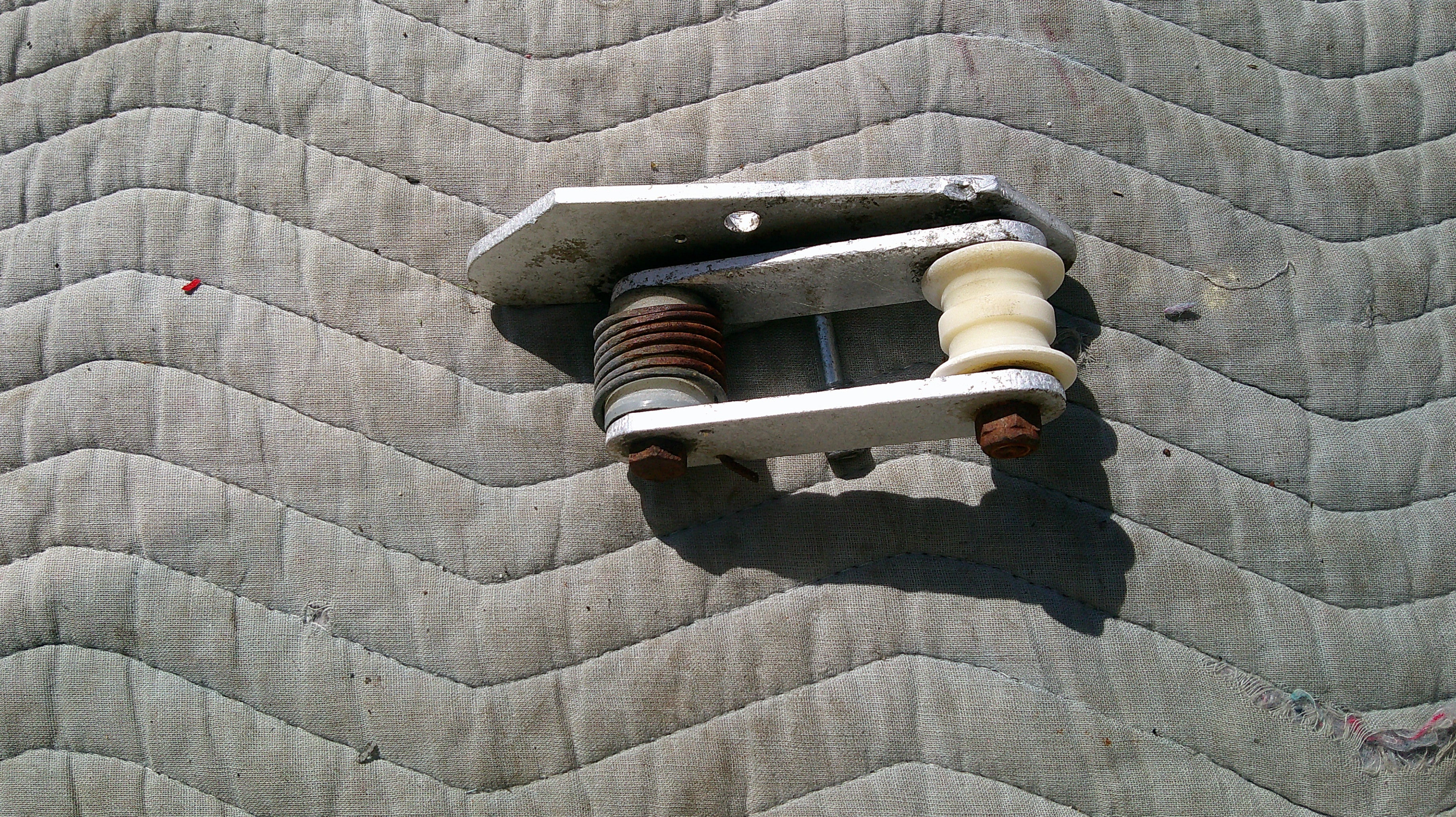 1976 Yamaha YZ125 chain tensioner