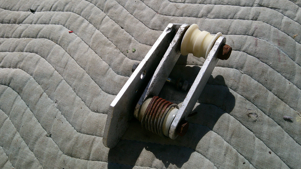 1976 Yamaha YZ125 chain tensioner