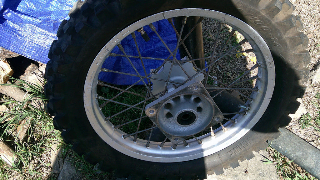 1998 Honda CR80 rear wheel