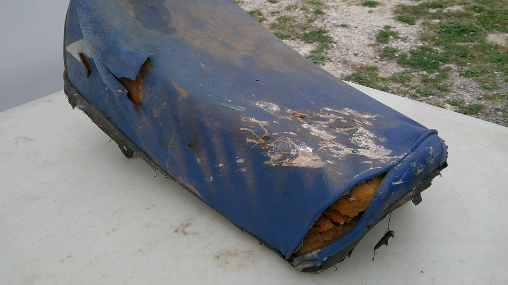 1983 Honda XR80 seat frame and foam